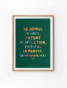 Be Joyful In Hope {Poster} - Posters by Moojigae Drawing, The Commandment Co