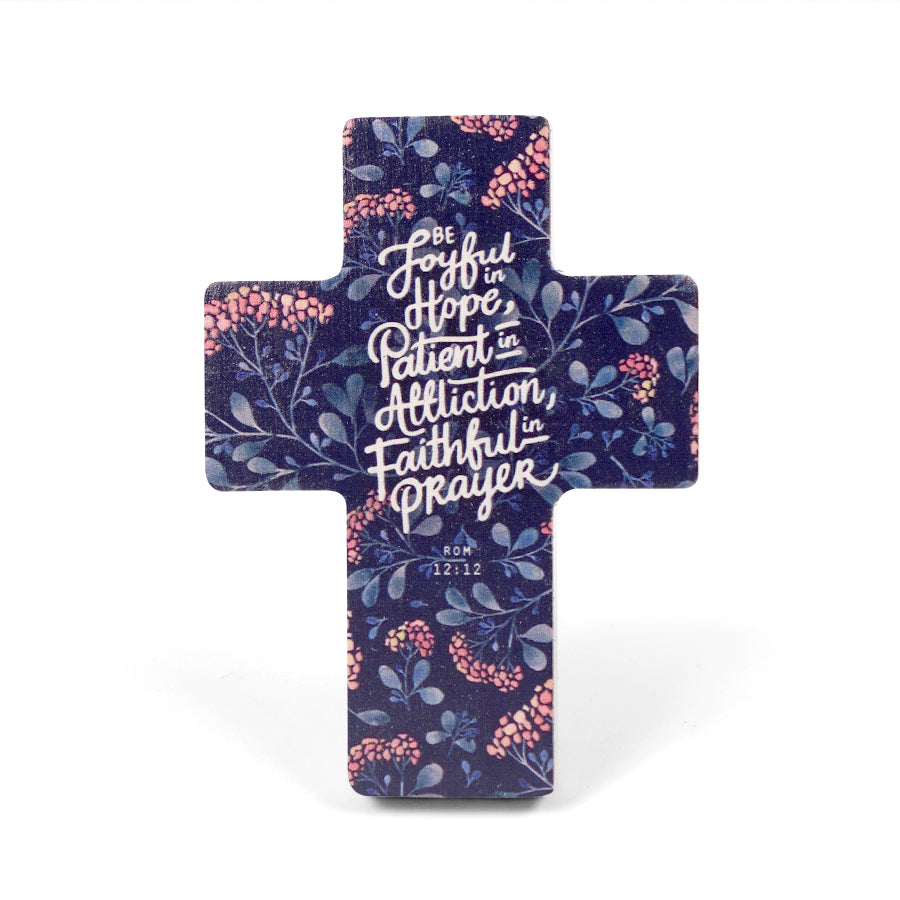 Be Joyful In Hope {Table Cross} - Cross by The Commandment Co, The Commandment Co , Singapore Christian gifts shop