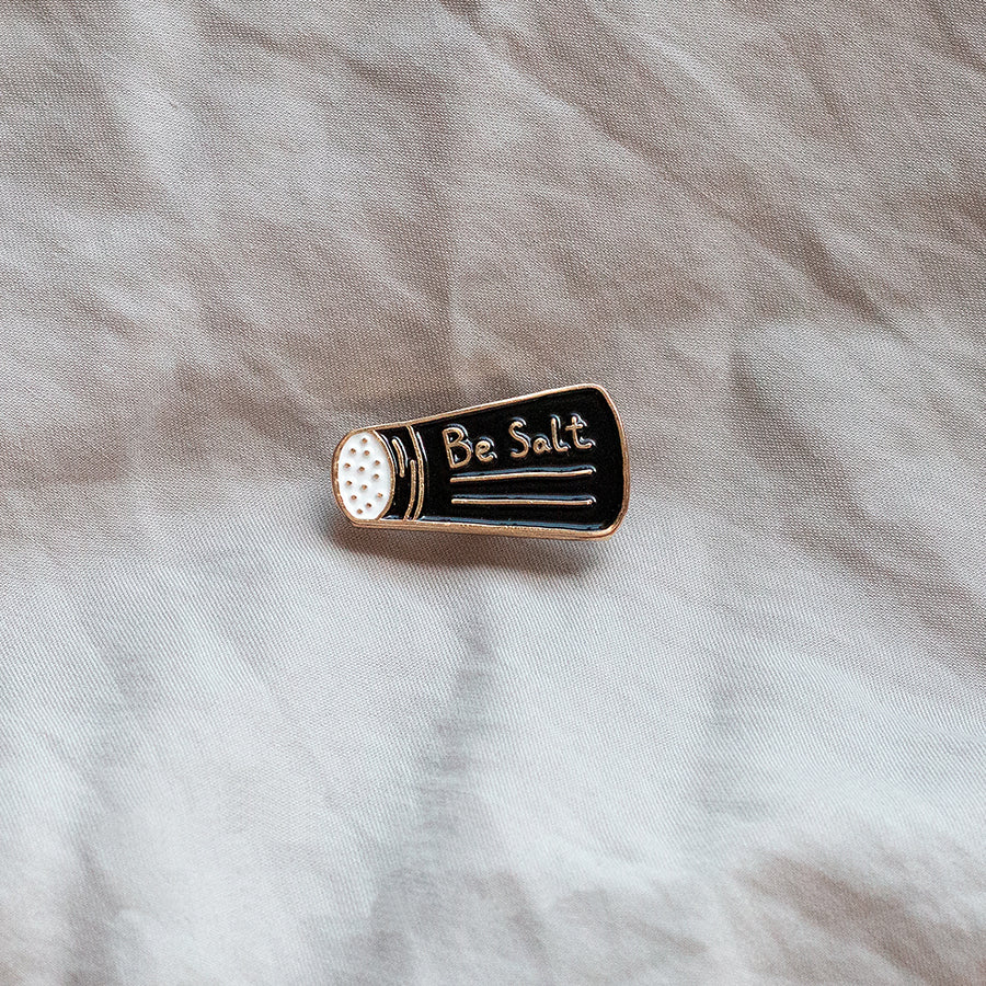 Be Salt of the Earth {Enamel Pin} - Accessories by The Commandment Co, The Commandment Co , Singapore Christian gifts shop