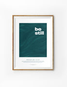 Be Still {Poster} - Posters by pbinthesea, The Commandment Co