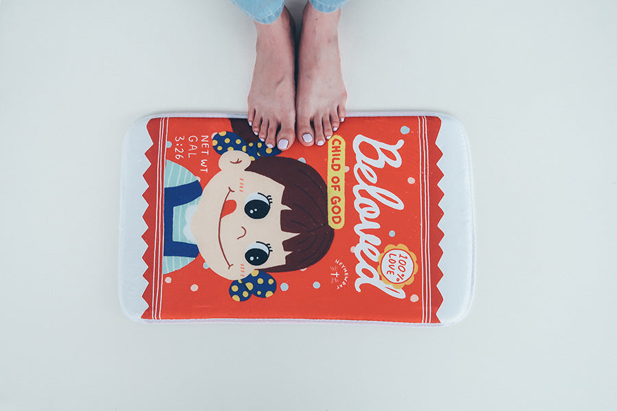 Beloved Milky Candy {Door Mat} - door mat by The Commandment Co, The Commandment Co , Singapore Christian gifts shop