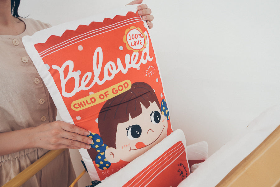Beloved Milky Candy Love Supermarket plush toy product view.