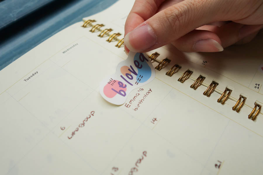 Rejoice | Journaling Sticker Sheet - Stickers by The Commandment Co, The Commandment Co , Singapore Christian gifts shop