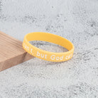 I Can't But God Can {Rubber Wristband} - verse band by The Commandment Co, The Commandment Co , Singapore Christian gifts shop