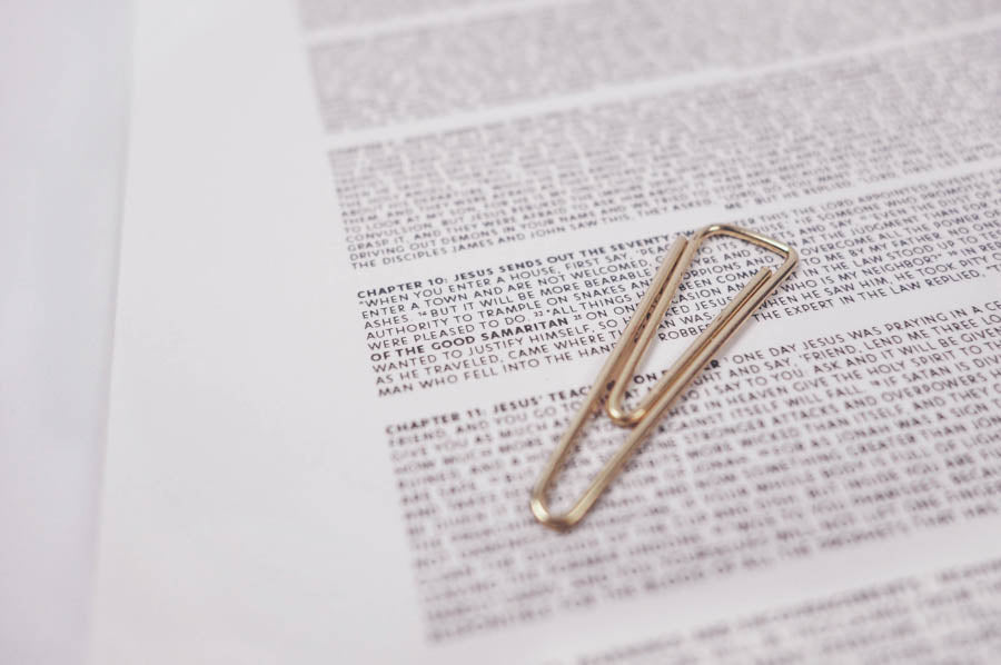 Gospel of Luke {Poster} - Posters by The Commandment Co, The Commandment Co