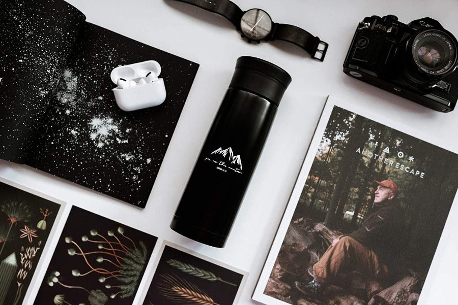 Give Me This Mountain | Vacuum Flask - Flask by Dwell Here, The Commandment Co , Singapore Christian gifts shop