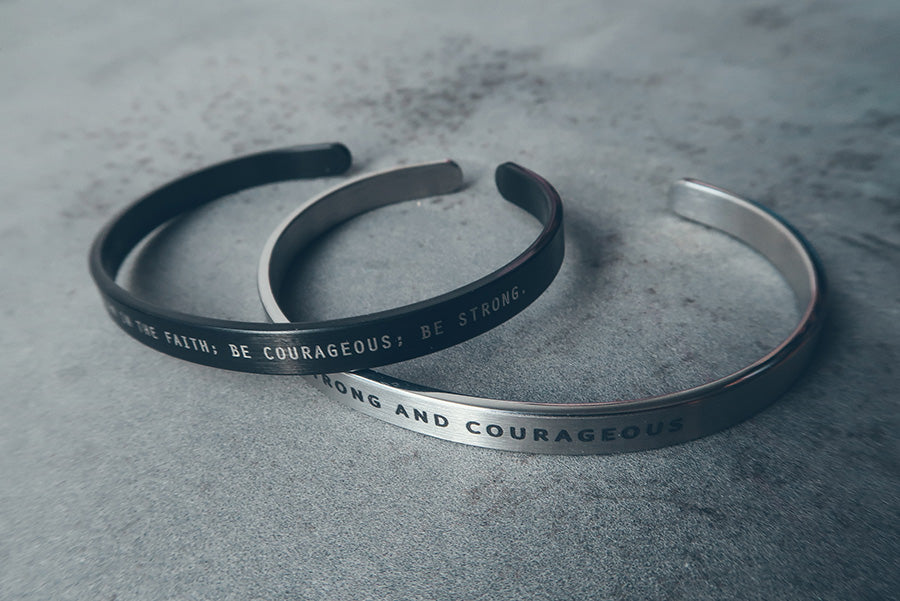 Personalised {Verse Band} - verse band by J&Co Foundry, The Commandment Co , Singapore Christian gifts shop