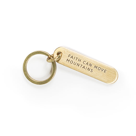 Classic Bar Brass Keychain - Keychain by The Commandment, The Commandment Co , Singapore Christian gifts shop
