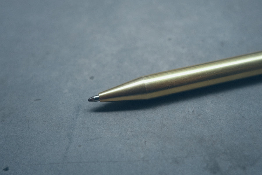 Ballpoint Pen - Classic {Personalised Brass Pen} - Brass Pen by The Commandment, The Commandment Co , Singapore Christian gifts shop