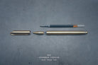 Different parts of pure brass pen