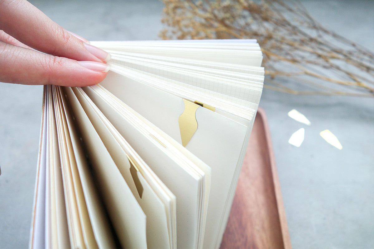 Brass Bookmark (set of 10) - Notebooks by The Commandment, The Commandment Co