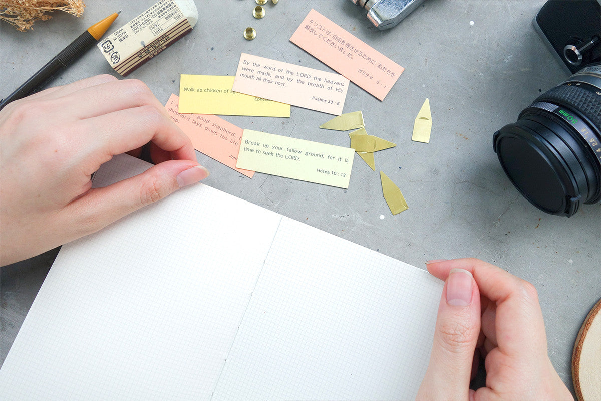 Brass Bookmark (set of 10) - Notebooks by The Commandment, The Commandment Co