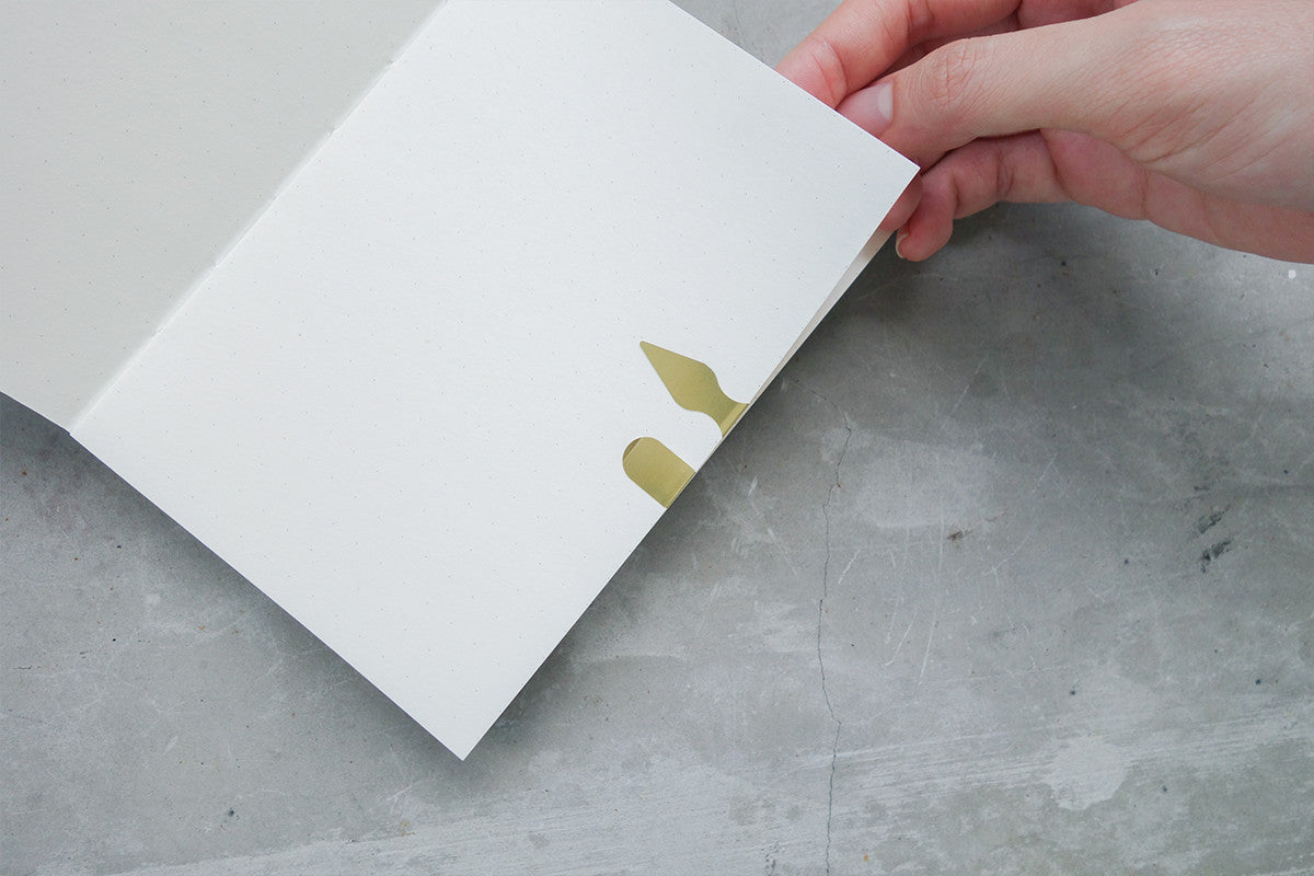 Brass Bookmark (set of 10) - Notebooks by The Commandment, The Commandment Co