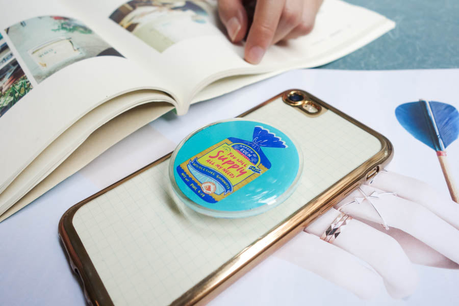 Wholesome Bread {LOVE SUPERMARKET Phone Grip} - Phone Grip by The Commandment Co, The Commandment Co , Singapore Christian gifts shop