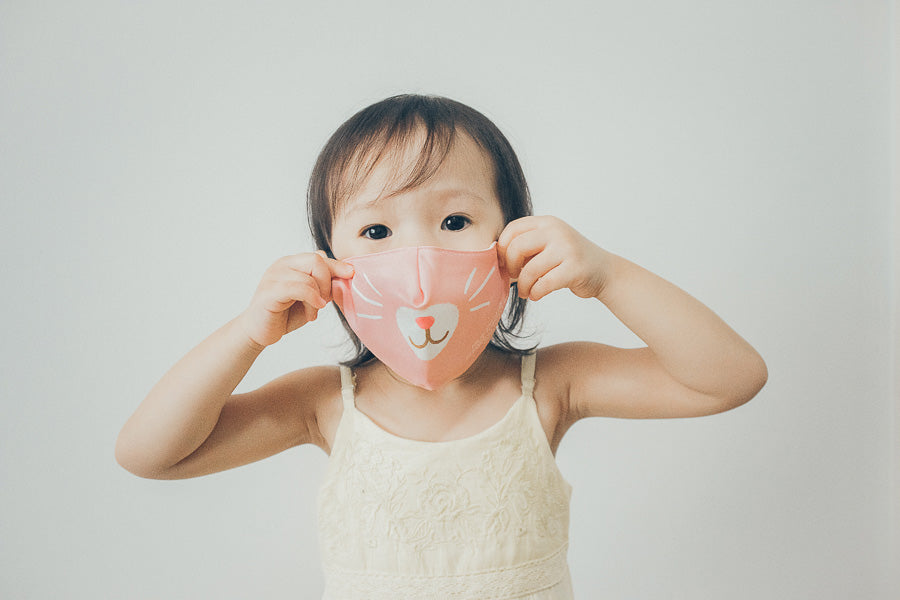 Little Bunny | Angels Protect {Kids Face Mask} - Face Mask by The Commandment Co, The Commandment Co , Singapore Christian gifts shop