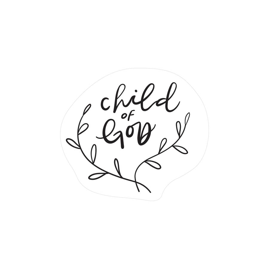 Child of God {Mirror Decal Stickers} - Decal by The Commandment Co, The Commandment Co , Singapore Christian gifts shop
