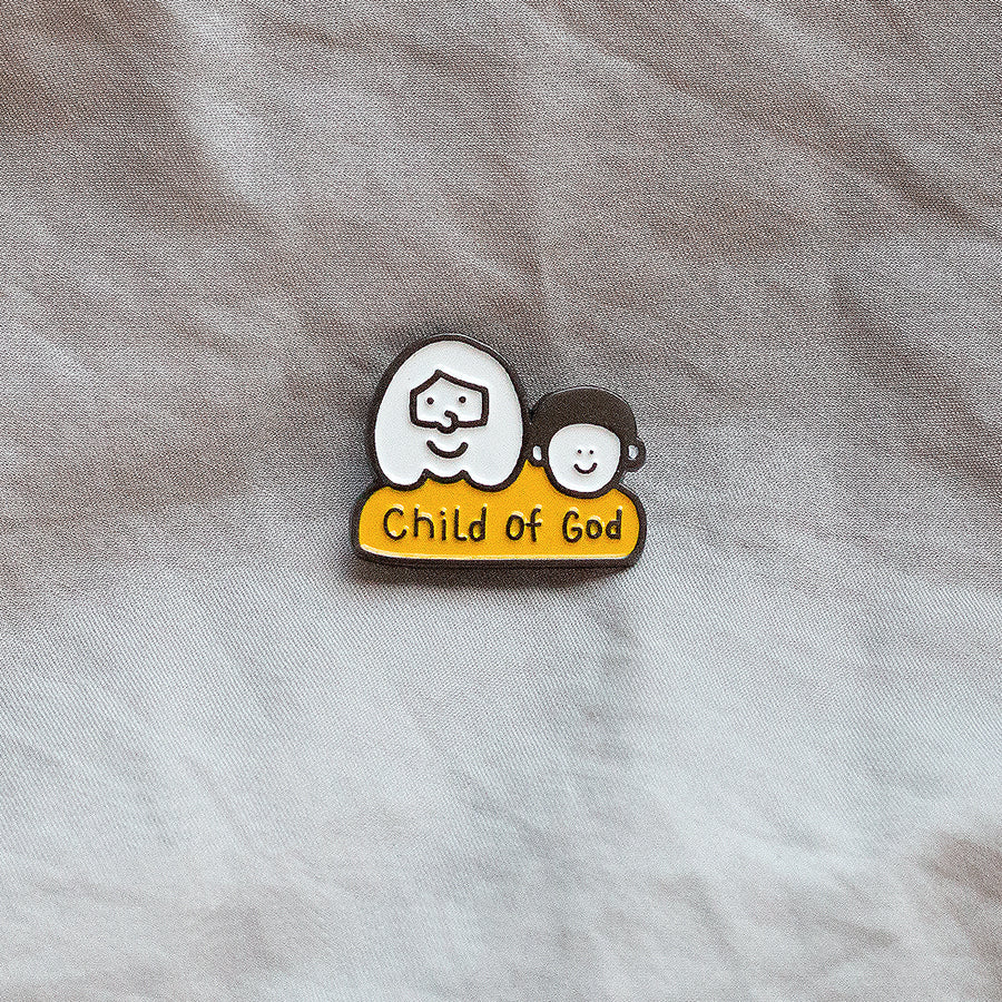 Child of God {Enamel Pin} - Accessories by The Commandment Co, The Commandment Co , Singapore Christian gifts shop