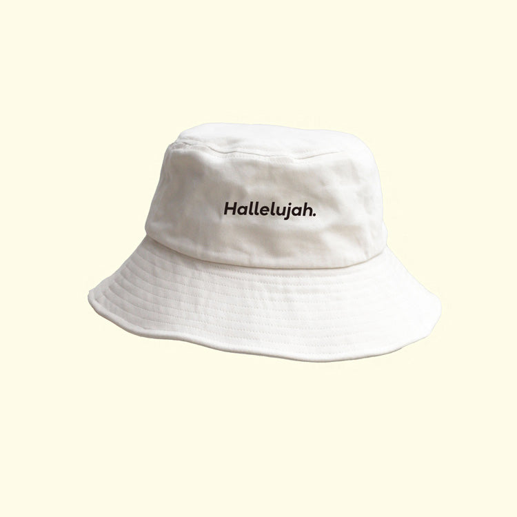 Hallelujah {Bucket Hat} - Hats by The Commandment Co, The Commandment Co , Singapore Christian gifts shop