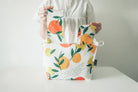 Lemon And Oranges - God Is Able To Bless You Abundantly {Lunch Bag} - lunch bag by The Commandment Co, The Commandment Co , Singapore Christian gifts shop