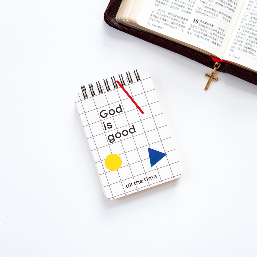 God is Good {Notepad} - Notebooks by The Commandment, The Commandment Co , Singapore Christian gifts shop