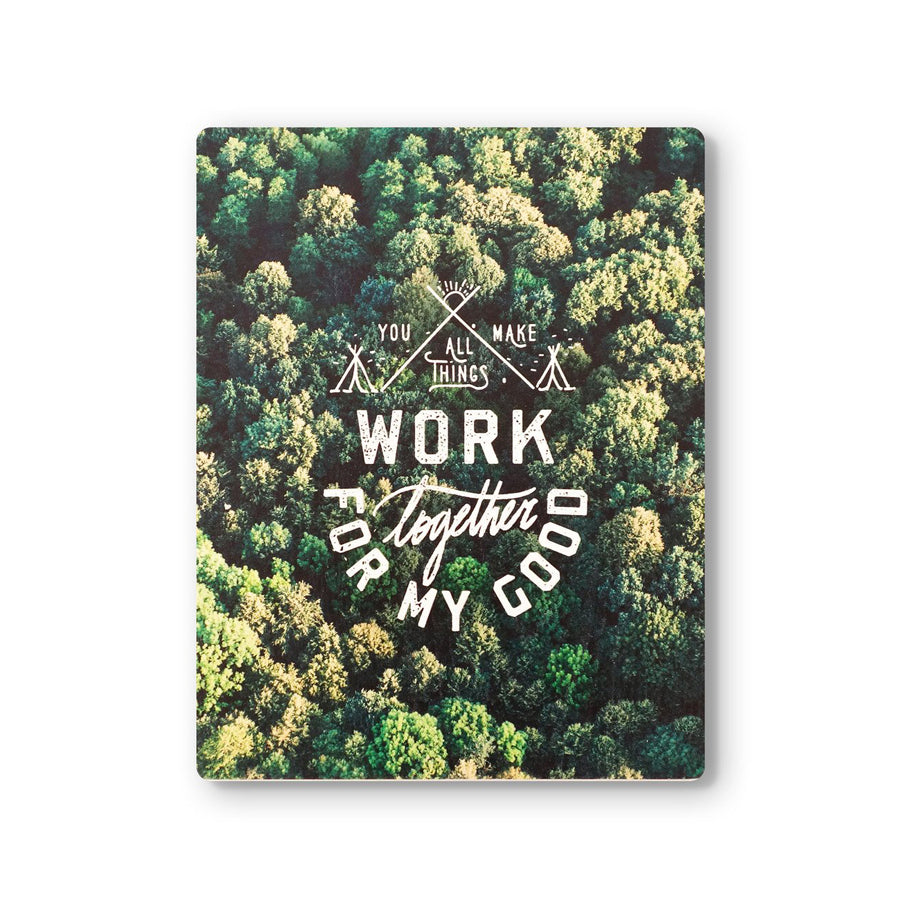 All Things Work Together For My Good {Wood Board} - Wood Board by Timber+Shepherd, The Commandment Co , Singapore Christian gifts shop