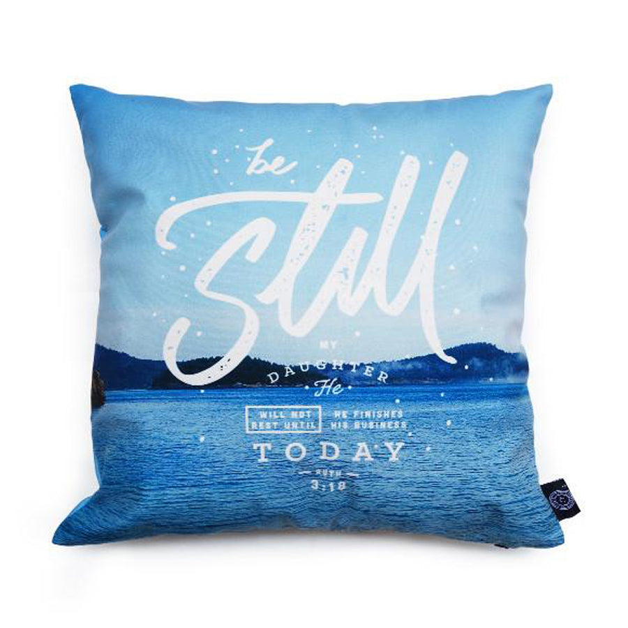 Be Still My Daughter {Cushion Cover} - Cushion Covers by The Commandment Co, The Commandment Co , Singapore Christian gifts shop