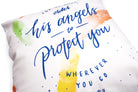 Angels Protect {Cushion Cover} - Cushion Covers by The Commandment Co, The Commandment Co , Singapore Christian gifts shop