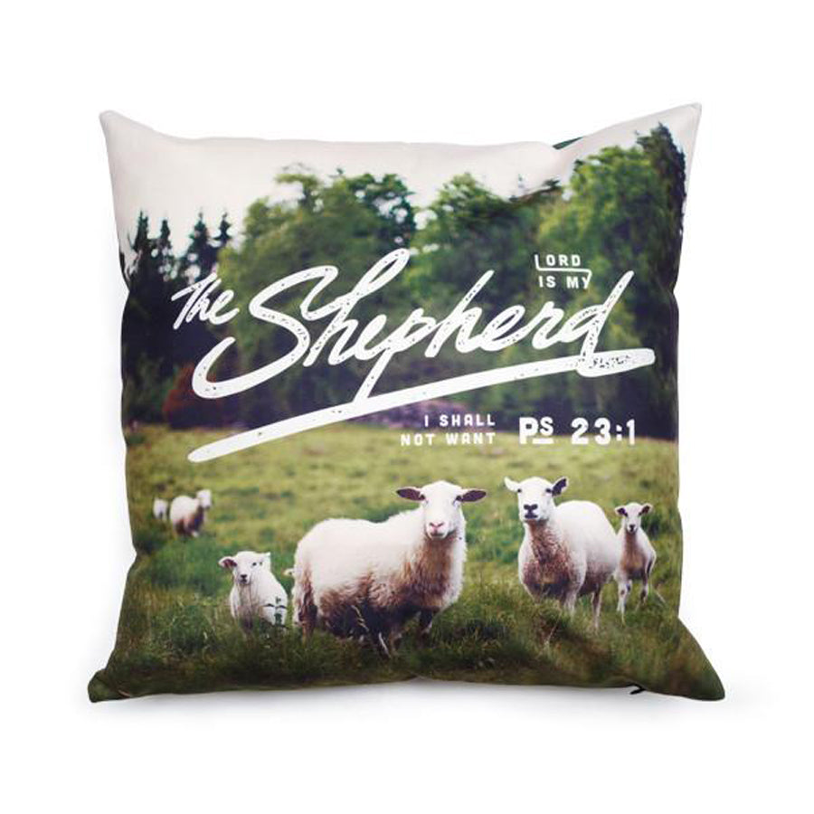 The Lord Is My shepherd {Cushion Cover} - Cushion Covers by The Commandment Co, The Commandment Co , Singapore Christian gifts shop