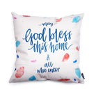 May God Bless This Home {Cushion Cover} - Cushion Covers by The Commandment Co, The Commandment Co , Singapore Christian gifts shop