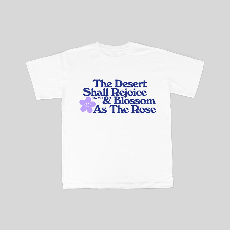 Rejoice and Blossom {T-shirt} - T-shirt by The Commandment, The Commandment Co , Singapore Christian gifts shop