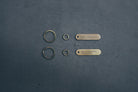 Classic Bar brass keychain component detail