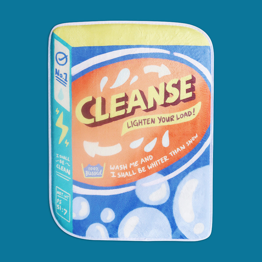 Cleanse Laundry Powder {Door Mat} - door mat by The Commandment Co, The Commandment Co , Singapore Christian gifts shop