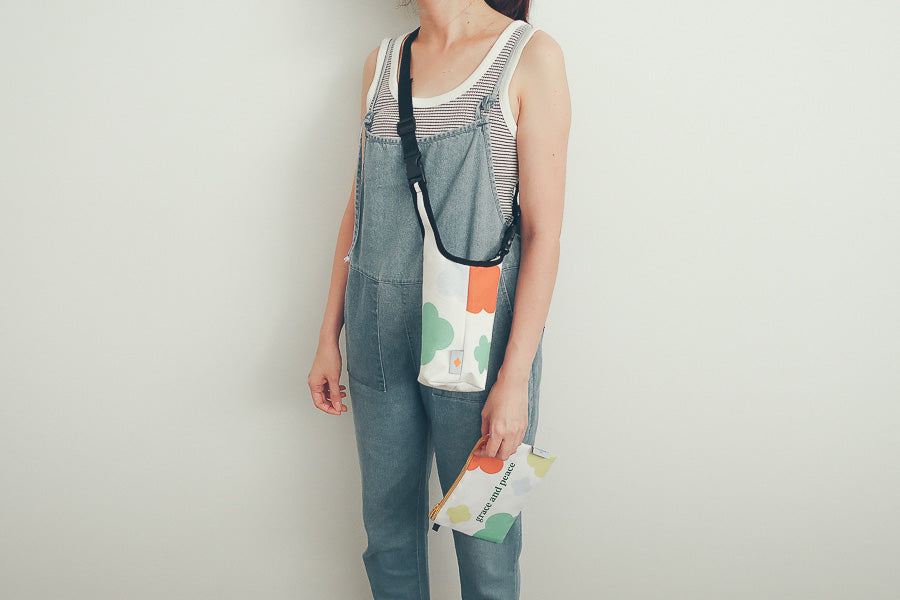 Grace and Peace {Sling Bag} - Pouch by The Commandment Co, The Commandment Co , Singapore Christian gifts shop