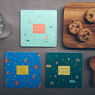 Coaster design by Singapore christian local company as a living room table decoration