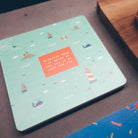 Coaster design by Singapore christian local company as a gift to a friend or family