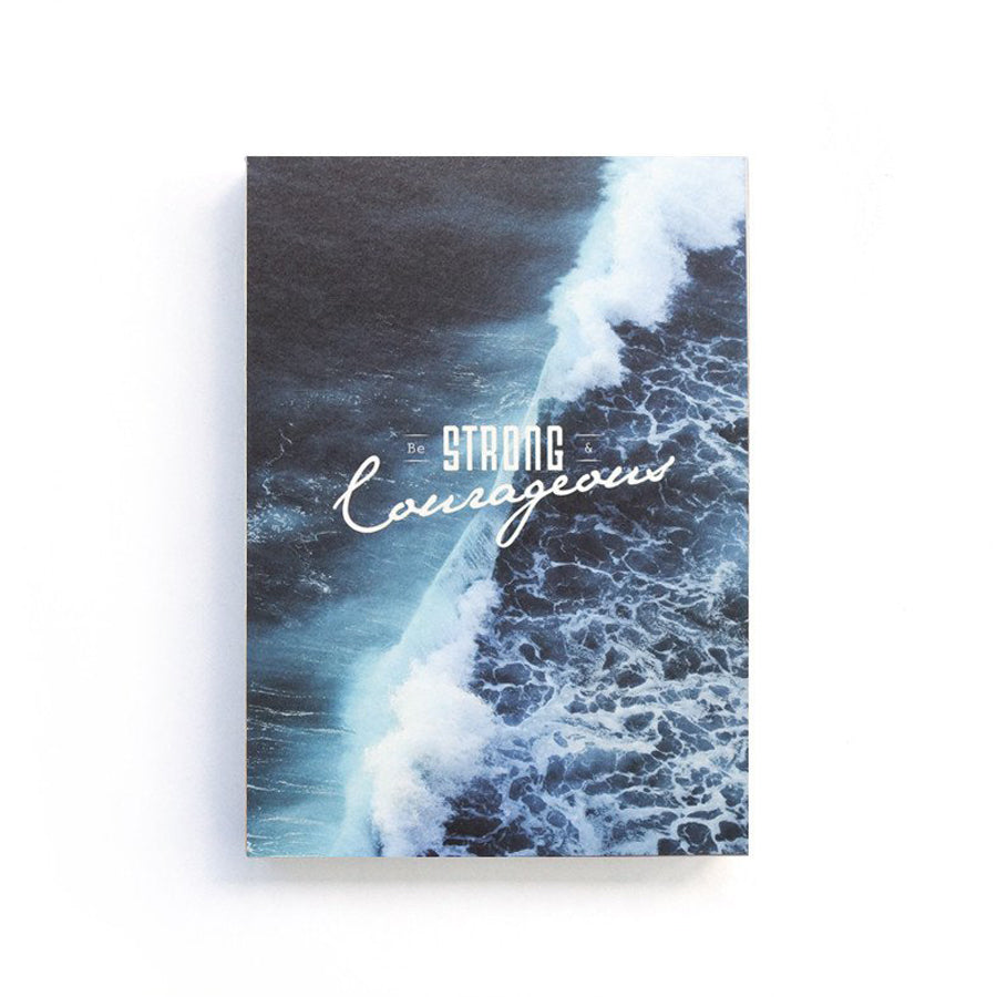 Be strong & courageous {Notebook} - Notebooks by The Commandment, The Commandment Co