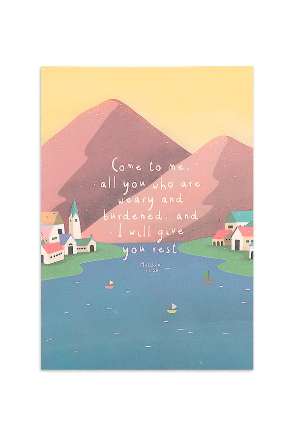 Come to Me {Card} - Cards by The Commandment Co, The Commandment Co , Singapore Christian gifts shop