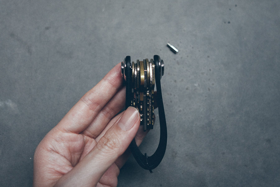 Leather Key Organizer - Keychain by The Messenger by TCCO, The Commandment Co , Singapore Christian gifts shop