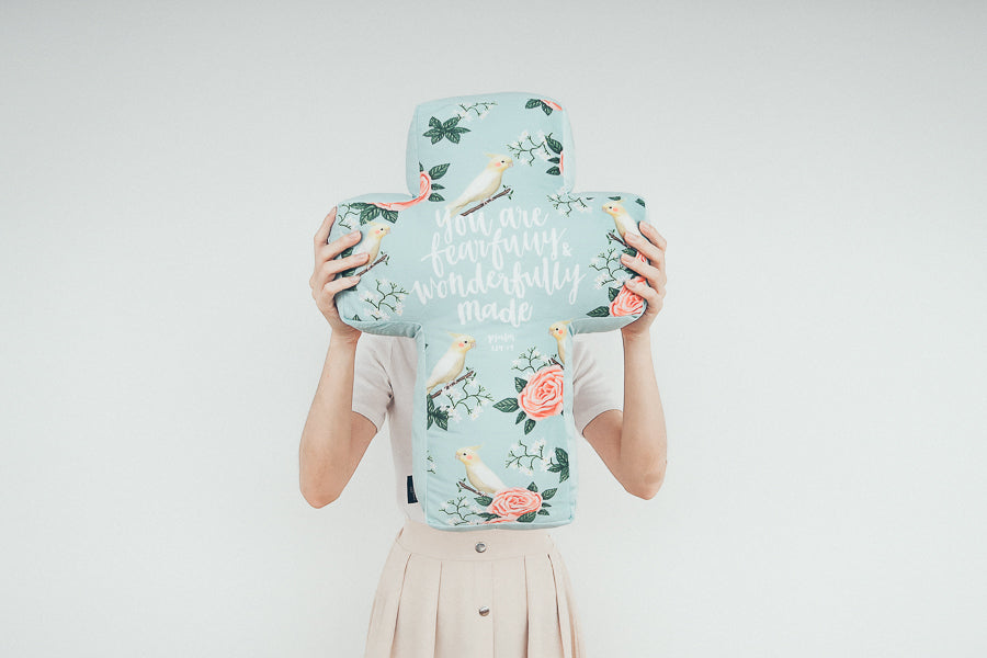 You Are Fearfully & Wonderfully Made {Plush Toy} - plush toys by The Commandment Co, The Commandment Co , Singapore Christian gifts shop