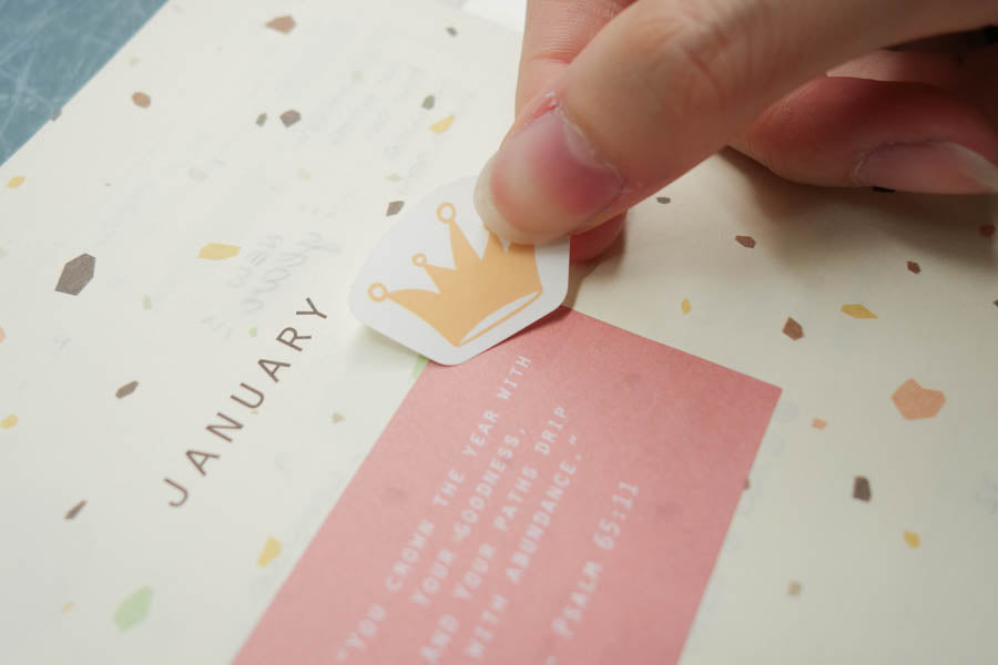 Peace | Journaling Sticker Sheet - Stickers by The Commandment Co, The Commandment Co , Singapore Christian gifts shop