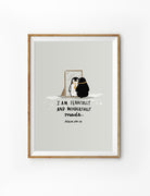 cute bible art printed on poster as wall display by YMI x The Commandment Co SG christianity gift store