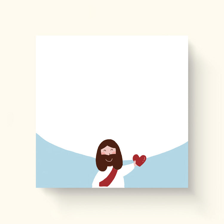 God Is Love {Sticky Notes} - Notebooks by The Commandment, The Commandment Co , Singapore Christian gifts shop