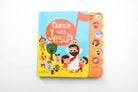Colourful illustrations in the Dance with Jesus children's sound book
