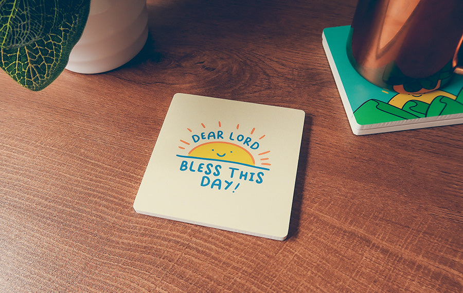 Bless This Day {Coasters} - coasters by The Commandment Co, The Commandment Co , Singapore Christian gifts shop