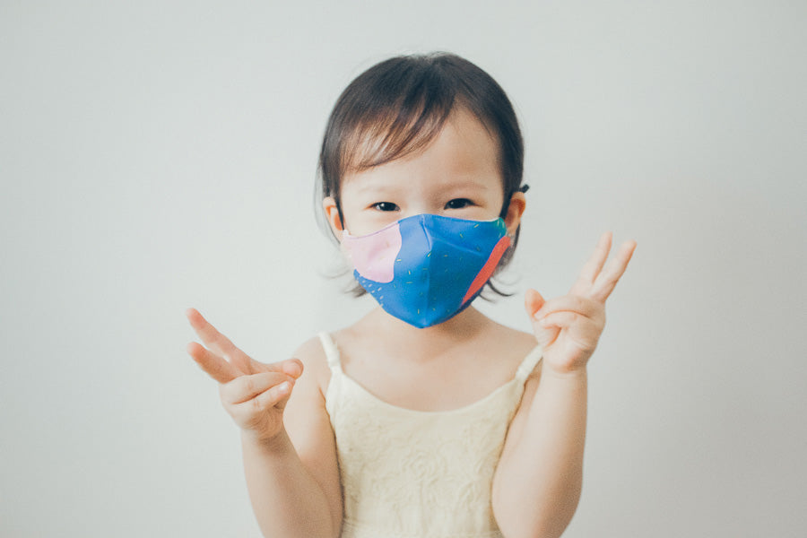 Blessed is The One Who Trusts in The Lord {Kids Face Mask} - Face Mask by The Commandment Co, The Commandment Co , Singapore Christian gifts shop