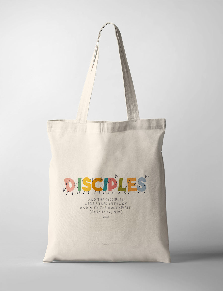 Disciples {Tote Bag} - tote bag by Moojigae Drawing, The Commandment Co , Singapore Christian gifts shop