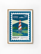 I Am Baptised Postage Stamp Poster {Customisable} - Posters by The Commandment Co, The Commandment Co , Singapore Christian gifts shop