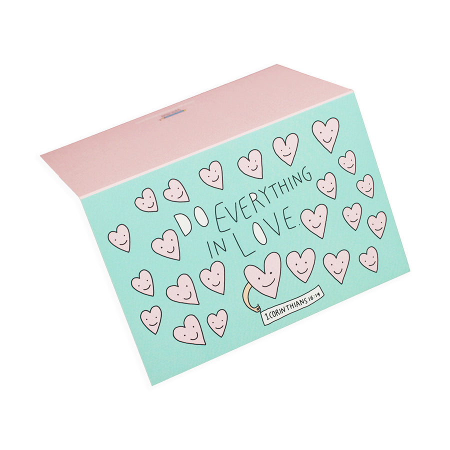 Do Everything in Love {Greeting Card}