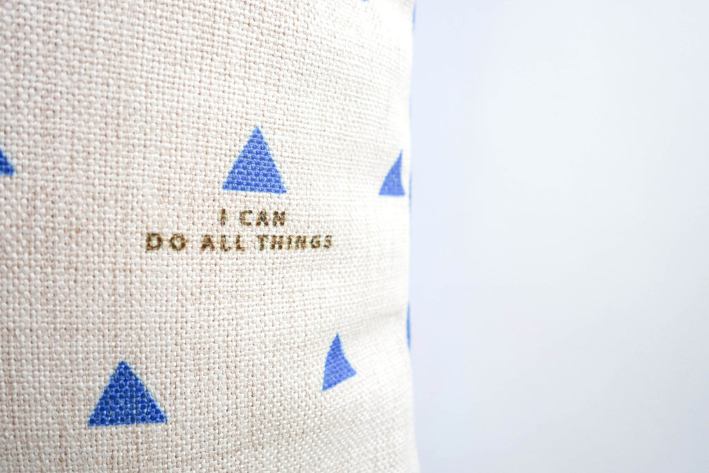 I Can Do All Things {Cushion Cover} - Cushion Covers by The Commandment, The Commandment Co , Singapore Christian gifts shop