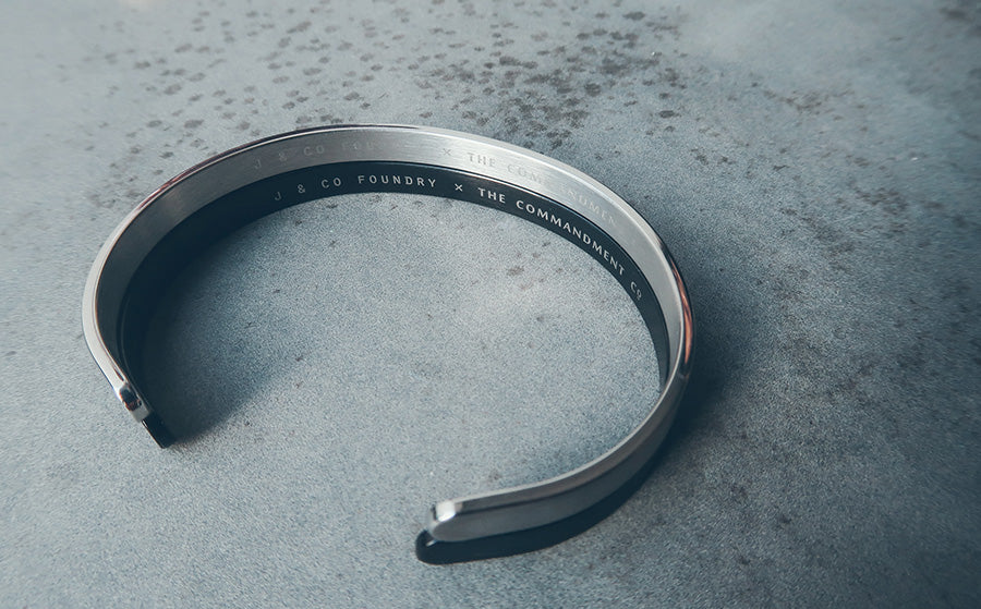 Personalised {Verse Band} - verse band by J&Co Foundry, The Commandment Co , Singapore Christian gifts shop
